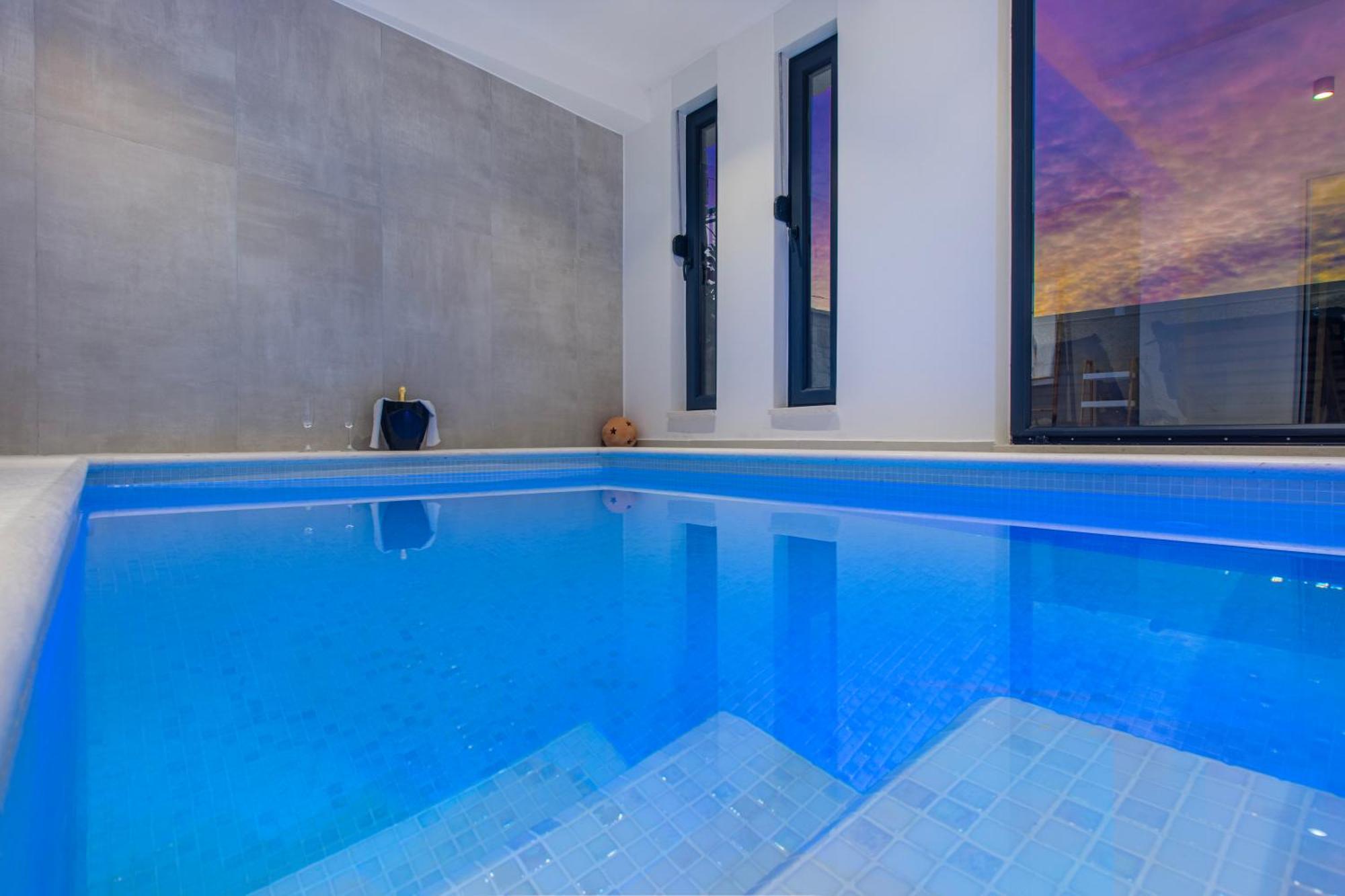 Seafront Villa Kupinica With Heated Pool Vinisce Exterior photo
